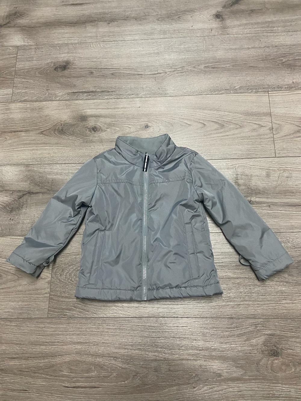Cat & Jack Light Gray Kids' Raincoat Jacket